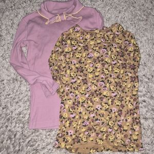 Misha And Puff Pink and Floral Kids Tops